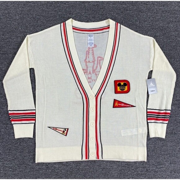 Disney Other - Walt Disney World Sweater Adult Extra Large Varsity Cardigan 50th Vault XL